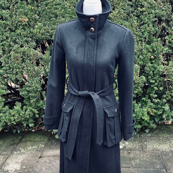 SUNNER**Warm Chic Long Wool Coat**XS $895 - Picture 2 of 8